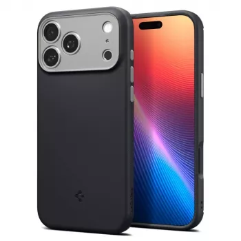 Spigen Nano Pop Mag MagSafe tok iPhone 17 Pro készülékhez, Black Sesame