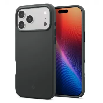 Spigen Silicone Fit Mag MagSafe tok iPhone 17 Pro készülékhez, Abyss Green