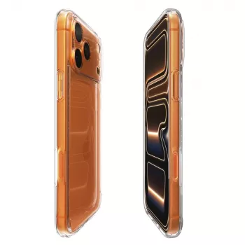 Spigen Ultra Hybrid tok iPhone 17 Pro készülékhez, Crystal Clear