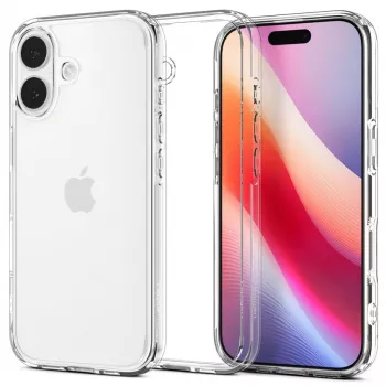 Spigen Ultra Hybrid tok iPhone 17 készülékhez, Crystal Clear