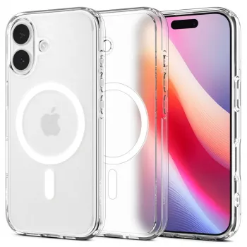 Spigen Ultra Hybrid Mag MagSafe tok iPhone 17 készülékhez - Frost White