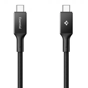 Spigen EB10015CC Essential USB-C - USB-C kábel 100W 150cm, fekete