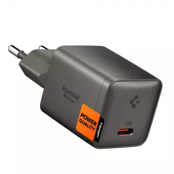 SPIGEN EE301EU-GAN ESSENTIAL 1-PORT hálózati töltő 30W Gunmetal