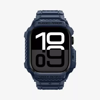 Spigen Rugged Armor Pro V2 tok Apple Watch 42mm-hez - kék