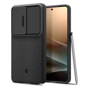 Spigen Optik Armor Galaxy S26 Ultra fekete