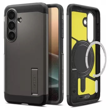 Spigen Tough Armor Mag MagSafe tok Samsung Galaxy S26+-hoz - szürke
