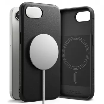 RINGKE ONYX Magnetic MagSafe tok iPhone 16E / 17E-hez, fekete