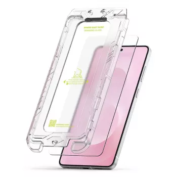 Ringke Easy Slide 2 darabos edzettüveg képernyővédő Samsung Galaxy S25 Edge-hez, átlátszó