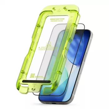 Ringke Easy Slide edzettüveg képernyővédő 2 darabos csomag Apple iPhone 17-hez - fekete