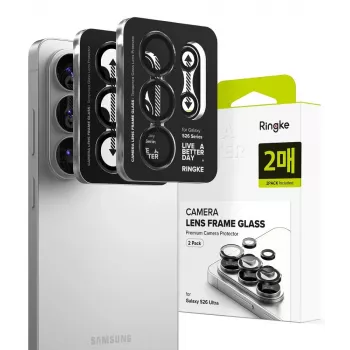 Ringke Camera Frame Protector 2-Pack Samsung Galaxy S26 Ultra-hoz fekete