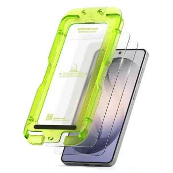 Ringke Easy Slide 2 darabos edzettüveg képernyővédő Samsung Galaxy S26-hoz, átlátszó