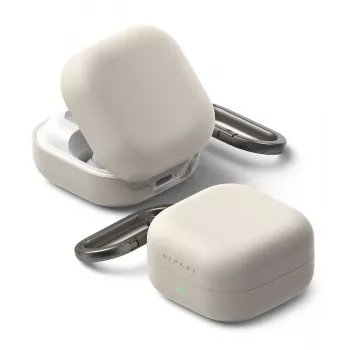 Ringke szilikon tok Samsung Galaxy Buds 4 / 4 Pro-hoz - Stone