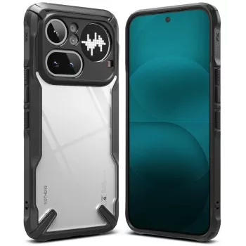 RINGKE Fusion X tok Nothing Phone 4A Pro-hoz, fekete
