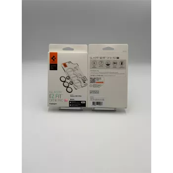 Spigen Optik Pro HD GLAS.TR EZ Fit kameravédő 2 darabos Samsung Galaxy S26 Ultra-hoz - fekete