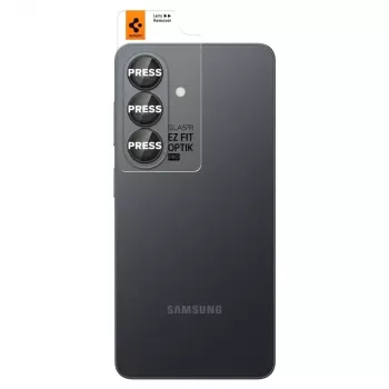 Spigen Optik Pro HD Glas.tR EZ Fit kameravédő 2-es csomag Samsung Galaxy S26+-hoz - fekete