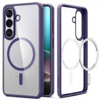 Spigen Ultra Hybrid Mag MagSafe tok Samsung Galaxy S26+ készülékhez - átlátszó navy