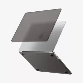 Spigen AirSkin MacBook Air 13 M2-M5 2023-2026 Frost Black tok