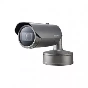 Hanwha Techwin XNO-9082R 8MP 4K bullet IP biztonsági kamera motoros varifokális objektívvel, 50m IR, IP66, IK10, PoE