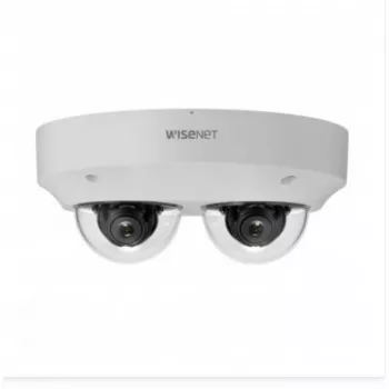 HANWHA VISION PNM-C7083RVD hálózati többirányú IR dome kamera, 2x 2MP, 3-6mm, WDR 150dB, IP66, IK10, PoE+