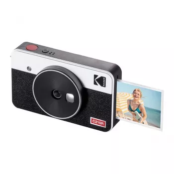 KODAK C210RW Retro White hordozható fotónyomtató Bluetooth-szal
