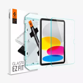 Spigen Glas.tR EZ Fit képernyővédő fólia Apple iPad 10,9 hüvelykeshez (10. generáció, 2022) - edzett üveg