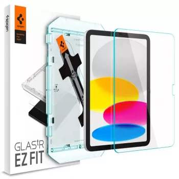 Spigen Glas.tR EZ Fit képernyővédő fólia Apple iPad 10,9 hüvelykeshez (10. generáció, 2022) - edzett üveg