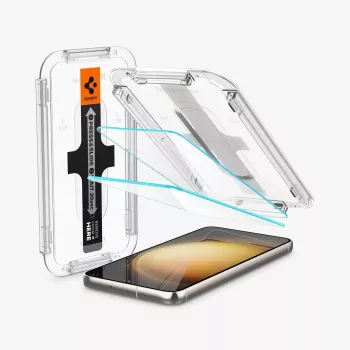 Spigen Glas.tR EZ Fit edzett üveg képernyővédő Samsung Galaxy S23-hoz (2 darabos csomag) clear