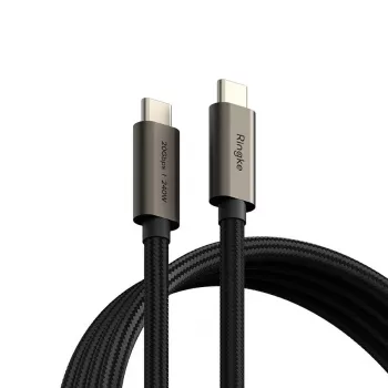 RINGKE USB 3.2 Gen 2x2 Type-C kábel PD 240W 200cm fekete
