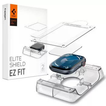 Spigen Elite Shield EZ Fit 2 darabos képernyővédő Apple Watch 42mm készülékhez, átlátszó