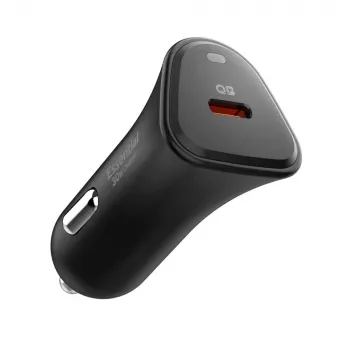 SPIGEN ESSENTIAL EV301 1-PORT autós töltő 30W fekete