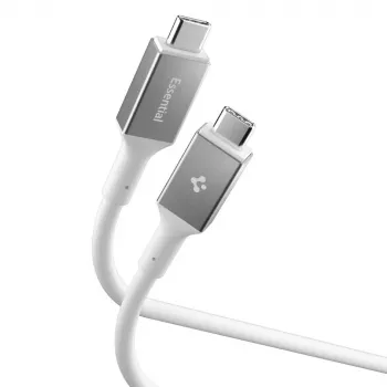 SPIGEN EB10020CC Essential USB-C - USB-C kábel 100W 2m, fehér