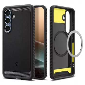 Spigen Rugged Armor Mag Magsafe Galaxy S25 matt fekete