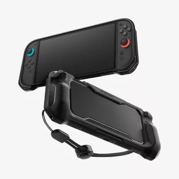 Spigen Rugged Armor Nintendo Switch 2 tok matt fekete