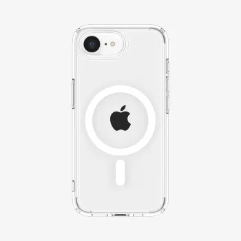 Spigen Ultra Hybrid Mag MagSafe iPhone 16e tok, fehér