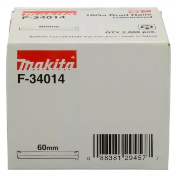Makita F-34014 fejes szög 60mm 2000 darab horganyzott acél