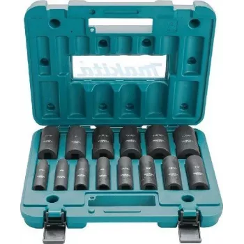 Makita B-52308 ütvecsavarhúzó-betétkészlet 14 részes 1/2 inch meghajtás