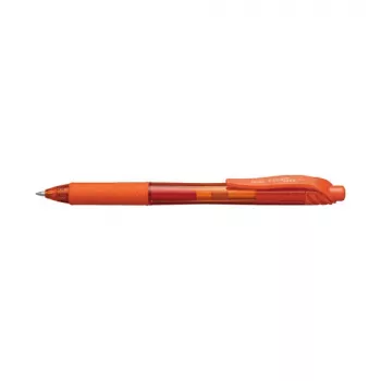 Pentel EnerGel X retractable gél toll - narancs - 0,7 mm közepes hegy - kétkezes