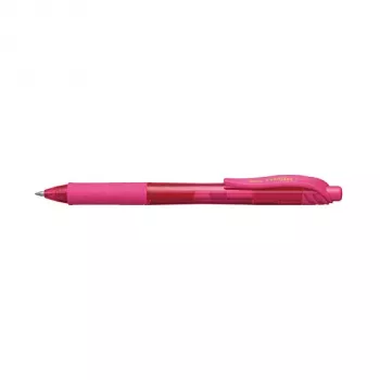 Pentel EnerGel X retractable folyékony gél toll - rózsaszín - 0,7 mm - kétkezes