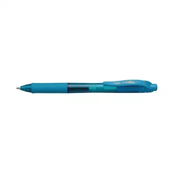 Pentel EnerGel X retractable gél toll - kék tinta - 0,7 mm - kék ház - műanyag - kétkezes