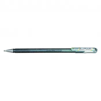 Pentel Hybrid Dual Metallic gél toll - metál ezüst - 1,0 mm - kupakos