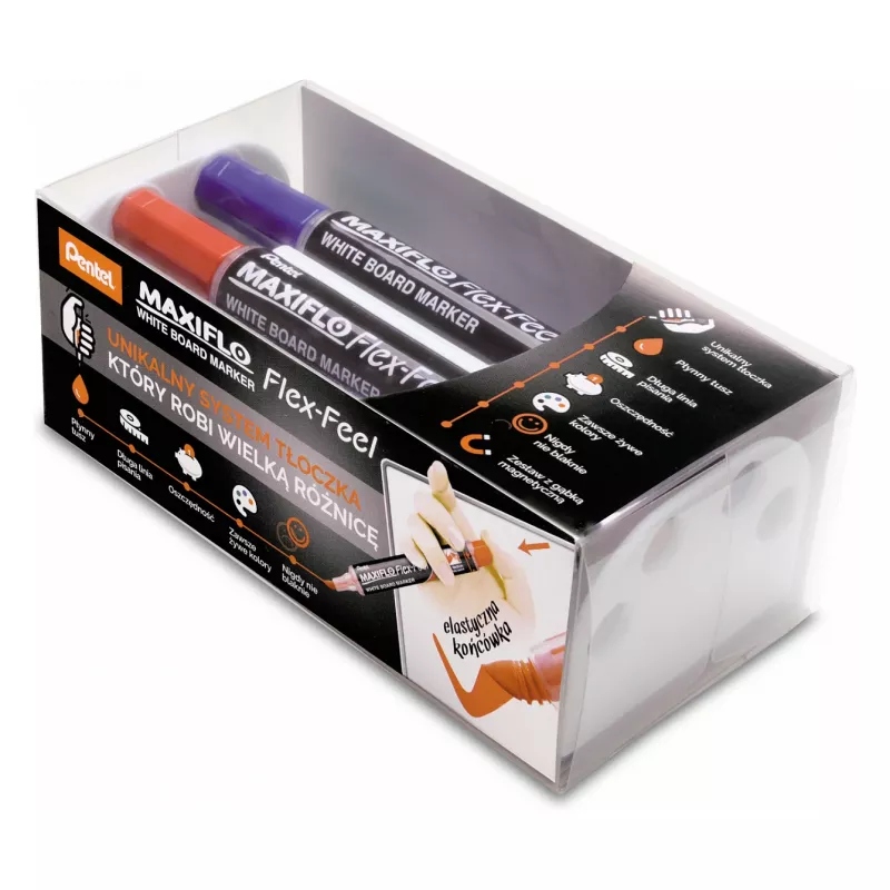 Pentel Maxiflo Flex-Feel táblamarker MWL5SBF-CX kék