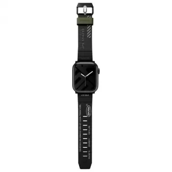 Skinarma Shokku Apple Watch szíj 45/44/42mm fekete