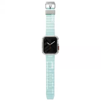 Skinarma Shokku Apple Watch szíj 45/44/42mm kék