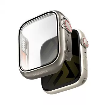 Skinarma Gado Pro tok Apple Watch 41mm-hez - titán