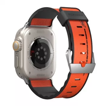 Skinarma Spunk Apple Watch szíj 49mm narancssárga