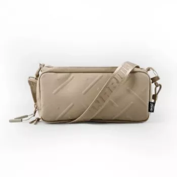 SKINARMA Juno khaki telefontartó válltáska - prémium nejlon crossbody rendszerező