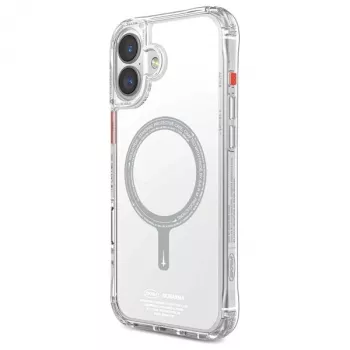 SKINARMA Saido mágneses töltős tok iPhone 16 6,1 inch átlátszó