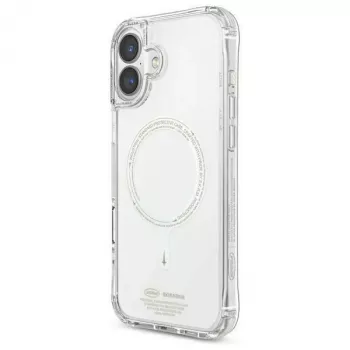 SKINARMA Saido tok iPhone 16 6,1 inch mágneses töltéssel zöld (Niteglow)