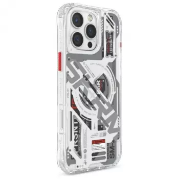 SKINARMA Ekho mágneses töltős tok Apple iPhone 16 Pro Max 6,9 inch átlátszó/transzparens
