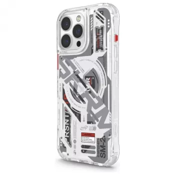 SKINARMA Ekho mágneses töltős tok Apple iPhone 16 Pro Max 6,9 inch átlátszó/transzparens